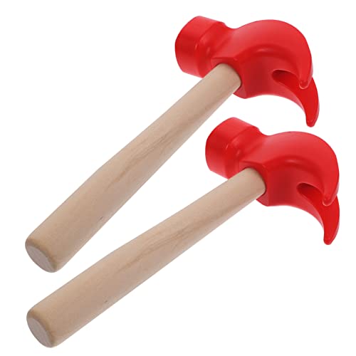 BESPORTBLE 2Stücke Hammer Für Lustige Hämmer Zum Kreatives Kinderspielzeug Robuste Hämmer Mit Holzgriff Für Kleinkinder Ab Jahren von BESPORTBLE