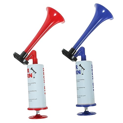 BESPORTBLE 2 Stücke Fußball Party Air Horn Hand Push Trompete Für Fußball Veranstaltungen Jubeln BESPORTBLE 2 Stücke Fußball Party Air Horn Hand Push Trompete Für Fußball Veranstaltungen Jubeln von BESPORTBLE