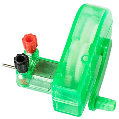 BESPORTBLE 2Stücke Handkurbelgenerator Tragbarer DIY Stromgenerator Für Physik Experimente Wissenschaftsunterricht Und Bildungsspielzeug von BESPORTBLE