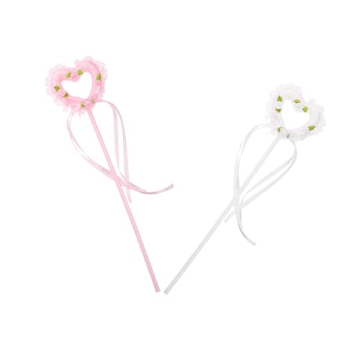 BESPORTBLE 2Stücke Herz Feenstäbe für Glitzernde Zauberstäbe und Kostüm Requisiten für Fasching Halloween und Cosplay Bühnenauftritte und Geburtstagsfeiern BESPORTBLE 2Stücke Herz Feenstäbe für Glitzernde Zauberstäbe und Kostüm Requisiten für Fasching Halloween und Cosplay Bühnenauftritte und Geburtstagsfeiern von BESPORTBLE