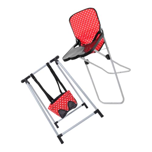 BESPORTBLE Realistisches Babypuppenmöbel-Set Hochstuhl Kinderwagen Rollenspiel Dieses Komplette Kinderzimmer von BESPORTBLE