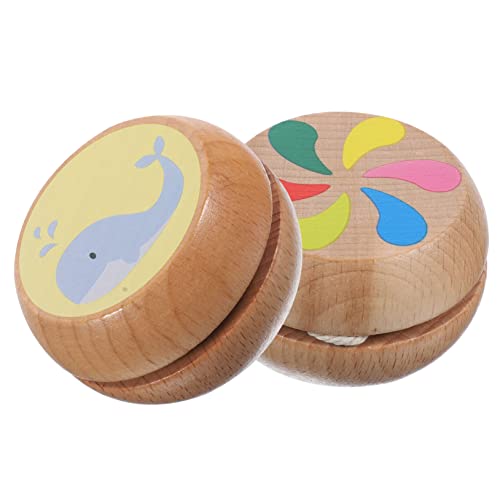 BESPORTBLE 2Stücke Hölzerne Jo Jo Bälle Unisex Fingerspitzenkugeln Für Schulspielzeug Für Jungen Und Pädagogisches Form BESPORTBLE 2Stücke Hölzerne Jo Jo Bälle Unisex Fingerspitzenkugeln Für Schulspielzeug Für Jungen Und Pädagogisches Form von BESPORTBLE