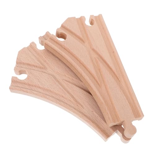 BESPORTBLE 2Stücke Hölzerne Zugspurzubehörteile Multidirektionale Weichen für Kreative Bahnanlagen für Holzspielzeug Zugsets Robustes Material für Sicheres Erweiterbare BESPORTBLE 2Stücke Hölzerne Zugspurzubehörteile Multidirektionale Weichen für Kreative Bahnanlagen für Holzspielzeug Zugsets Robustes Material für Sicheres Erweiterbare von BESPORTBLE