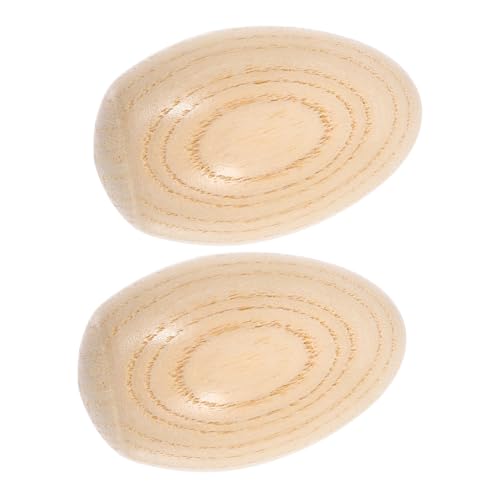 BESPORTBLE 2Stücke Holz Ei Maracas Musikinstrument für Rasselspielzeug aus Holz für Musik und Rhythmusförderung Fördert Kreativität und Freude Beim BESPORTBLE 2Stücke Holz Ei Maracas Musikinstrument für Rasselspielzeug aus Holz für Musik und Rhythmusförderung Fördert Kreativität und Freude Beim von BESPORTBLE