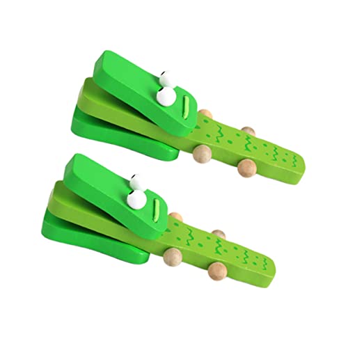 BESPORTBLE 2Stücke Holz Kastagnetten für Musikinstrument Rhythmus und Musikalischem Talent Kreatives Design Krokodilform für Ab Monaten BESPORTBLE 2Stücke Holz Kastagnetten für Musikinstrument Rhythmus und Musikalischem Talent Kreatives Design Krokodilform für Ab Monaten von BESPORTBLE