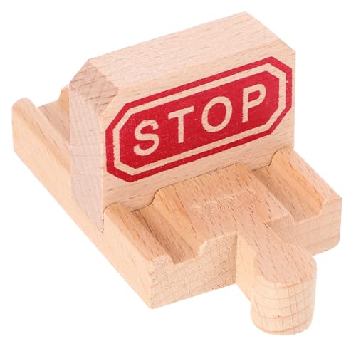 BESPORTBLE 2Stücke Holz Zuggleis Erweiterungs Stop Gleis Zubehör Für Holzeisenbahn Zum Selbstbauen Und Erweitern Ihrer Spielzeugwelt BESPORTBLE 2Stücke Holz Zuggleis Erweiterungs Stop Gleis Zubehör Für Holzeisenbahn Zum Selbstbauen Und Erweitern Ihrer Spielzeugwelt von BESPORTBLE