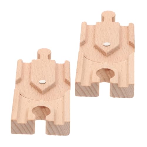BESPORTBLE 2Stücke Holzbahn Zubehör Für DIY Gleise Kompatibel Mit Gängigen Holzschienen Für Jungen Und Jahren Kreatives Lernspielzeug BESPORTBLE 2Stücke Holzbahn Zubehör Für DIY Gleise Kompatibel Mit Gängigen Holzschienen Für Jungen Und Jahren Kreatives Lernspielzeug von BESPORTBLE