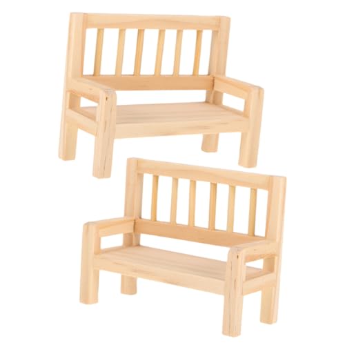 BESPORTBLE 2Stücke Holzbank Modell Dekorative Mini Hausbank Für Puppenmöbel Wohnaccessoires Mini Puppenhaus Zubehör Die Einrichtung Von Puppenstuben BESPORTBLE 2Stücke Holzbank Modell Dekorative Mini Hausbank Für Puppenmöbel Wohnaccessoires Mini Puppenhaus Zubehör Die Einrichtung Von Puppenstuben von BESPORTBLE