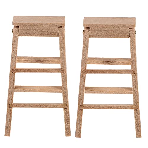 BESPORTBLE 2Stücke Holzleiter Faltbare Treppe für Puppenhaus Dekoration für Kreatives und Realistische Szenen Perfektes Miniaturornament für Kinderzimmer BESPORTBLE 2Stücke Holzleiter Faltbare Treppe für Puppenhaus Dekoration für Kreatives und Realistische Szenen Perfektes Miniaturornament für Kinderzimmer von BESPORTBLE