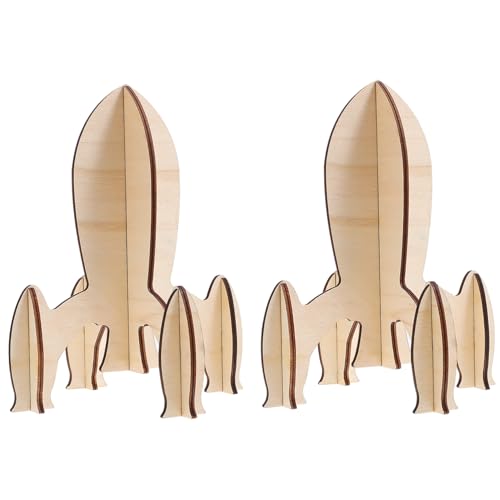 BESPORTBLE 2Stücke Holzpuzzle Raketen Modellspielzeug Für Lernspielzeug Kreativität Und Feinmotorik DIY Montagespielzeug Für Kleine Bastler BESPORTBLE 2Stücke Holzpuzzle Raketen Modellspielzeug Für Lernspielzeug Kreativität Und Feinmotorik DIY Montagespielzeug Für Kleine Bastler von BESPORTBLE