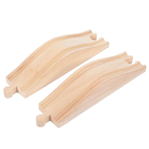 BESPORTBLE 2Stücke Holzschienen Für Kindereisenbahn Gleise Mit Kleinen Steigungen Pädagogisches Holzspielzeug Für Kreatives Und Konstruktion BESPORTBLE 2Stücke Holzschienen Für Kindereisenbahn Gleise Mit Kleinen Steigungen Pädagogisches Holzspielzeug Für Kreatives Und Konstruktion von BESPORTBLE