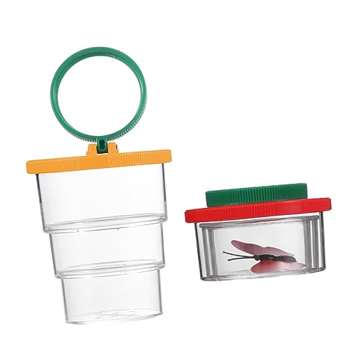 BESPORTBLE 2Stücke Insekten Beobachtungsbox mit Vergrößerung Insektenkästen für Transparente für Outdoor Aktivitäten für Wissenschaftsexperimente BESPORTBLE 2Stücke Insekten Beobachtungsbox mit Vergrößerung Insektenkästen für Transparente für Outdoor Aktivitäten für Wissenschaftsexperimente von BESPORTBLE