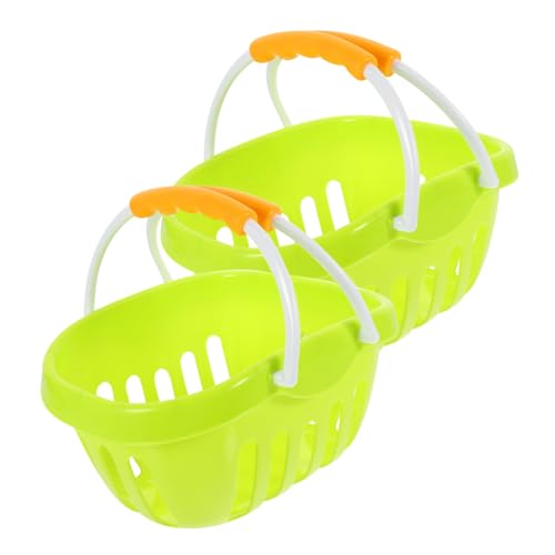 BESPORTBLE 2Stücke Kinderspielzeug Einkaufswagen Simulation Korb aus Hochwertigem für Rollenspiele und Kreative Entwicklung Fördert Hand Auge Koordination BESPORTBLE 2Stücke Kinderspielzeug Einkaufswagen Simulation Korb aus Hochwertigem für Rollenspiele und Kreative Entwicklung Fördert Hand Auge Koordination von BESPORTBLE