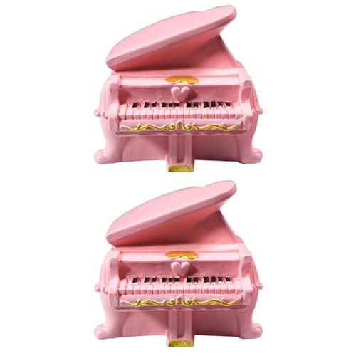 BESPORTBLE 2Stücke Klavier DIY Harz Musikinstrument Modell für Puppenhaus Dekoration Realistisches Design für Kreative Bastelprojekte BESPORTBLE 2Stücke Klavier DIY Harz Musikinstrument Modell für Puppenhaus Dekoration Realistisches Design für Kreative Bastelprojekte von BESPORTBLE