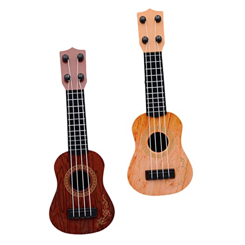 BESPORTBLE 2Stücke Kleine Ukulele für Musikinstrumente zur Frühen Bildung Simulation Gitarre und Lernspielzeug für Jungen und Fördert Musikalische BESPORTBLE 2Stücke Kleine Ukulele für Musikinstrumente zur Frühen Bildung Simulation Gitarre und Lernspielzeug für Jungen und Fördert Musikalische von BESPORTBLE