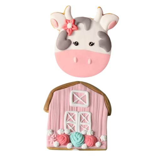 BESPORTBLE 2Stücke Kuchendekoration Kuh Design Rosa Tortenaufsatz für Partybedarf Sicher aus Harz für Kreative Desserts und Kinderfeiern BESPORTBLE 2Stücke Kuchendekoration Kuh Design Rosa Tortenaufsatz für Partybedarf Sicher aus Harz für Kreative Desserts und Kinderfeiern von BESPORTBLE