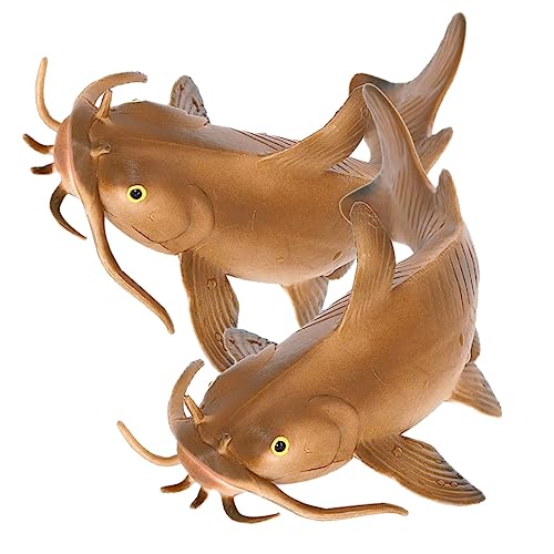 BESPORTBLE 2Stücke Künstliche Fischspielzeuge Für Kreatives Lernspielzeug Vorstellungskraft Und Farbverständnis Für Frühe Bildung Und Naturentdeckung von BESPORTBLE