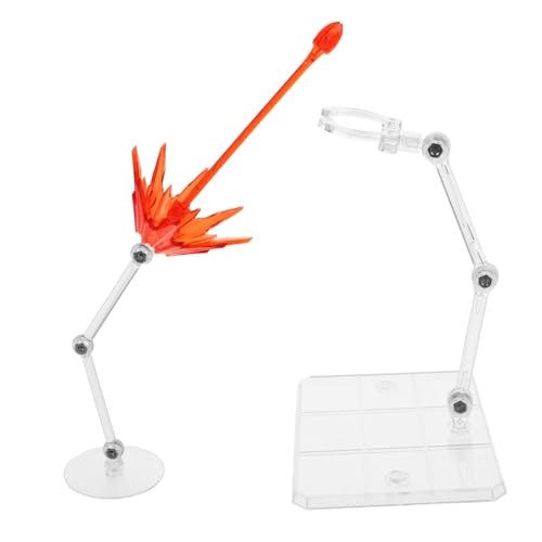 BESPORTBLE 2Stücke Kunststoff Actionfigurenständer Mit Spezialeffekten Mini Figuren Halterung Für Modell Display Action Figuren Halter Basis Mit Ständern Für Modelle BESPORTBLE 2Stücke Kunststoff Actionfigurenständer Mit Spezialeffekten Mini Figuren Halterung Für Modell Display Action Figuren Halter Basis Mit Ständern Für Modelle von BESPORTBLE