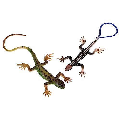 BESPORTBLE 2Stücke Kunststoff Eidechsen Tier Modelle Skink Ornament Scherzspielzeug Für Grün Blau Pädagogisches Kinderspielzeug Für Frühe Bildung BESPORTBLE 2Stücke Kunststoff Eidechsen Tier Modelle Skink Ornament Scherzspielzeug Für Grün Blau Pädagogisches Kinderspielzeug Für Frühe Bildung von BESPORTBLE
