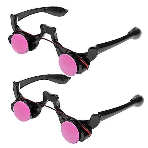 BESPORTBLE 2Stücke LED Clownbrille Mit Leuchtenden Effekten Lustige Partybrille Für Halloween Karneval Und Fotorequisiten von BESPORTBLE