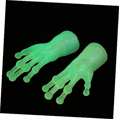 BESPORTBLE 2Stücke Lustige Alien Fingerhandschuhe Kostüm Requisiten Für Cosplay Und Halloween Fingerabdeckungen Für Kreative Verkleidungen von BESPORTBLE