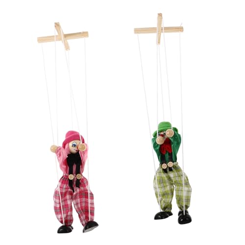 BESPORTBLE 2Stücke Marionettenpuppe Schnurpuppe Kreatives Puppenspielzeug für Indoor Aufführungen Lustige Holzpiratenfigur für Perfektes für Spaß BESPORTBLE 2Stücke Marionettenpuppe Schnurpuppe Kreatives Puppenspielzeug für Indoor Aufführungen Lustige Holzpiratenfigur für Perfektes für Spaß von BESPORTBLE