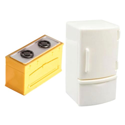 BESPORTBLE 2Stücke Maßstab Weiße Möbel Für Miniaturküche Perfektes Für Kreative Rollenspiele BESPORTBLE 2Stücke Maßstab Weiße Möbel Für Miniaturküche Perfektes Für Kreative Rollenspiele von BESPORTBLE