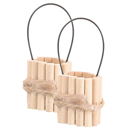 BESPORTBLE 2Stücke Mini Holzfass Holzschaufel Für Puppenhaus Dekoration Realistische Holz Eimer Für Mikro Landschaftsmodelle Und Garten Deko BESPORTBLE 2Stücke Mini Holzfass Holzschaufel Für Puppenhaus Dekoration Realistische Holz Eimer Für Mikro Landschaftsmodelle Und Garten Deko von BESPORTBLE