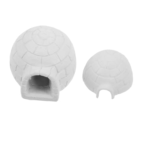 BESPORTBLE 2 Stück Miniatur Iglu Figuren Selbstgemacht Dekorationen Lebensechte Modelle und Tragbar Detailliertes Schneehaus Design BESPORTBLE 2 Stück Miniatur Iglu Figuren Selbstgemacht Dekorationen Lebensechte Modelle und Tragbar Detailliertes Schneehaus Design von BESPORTBLE