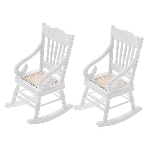 BESPORTBLE 2Stücke Mini Stuhlmodell für Sammler Mini House Accessory von BESPORTBLE
