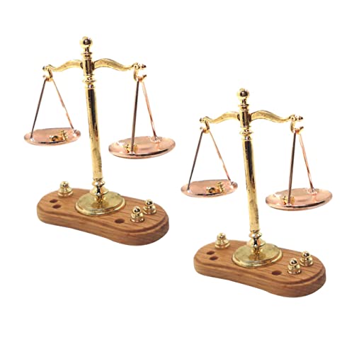 BESPORTBLE 2Stücke Miniaturpuppenhaus Küchenzubehör Spielzeugwaage Für Kreativ Perfektes Zubehör Für Puppenhäuser Fördert Rollenspiel BESPORTBLE 2Stücke Miniaturpuppenhaus Küchenzubehör Spielzeugwaage Für Kreativ Perfektes Zubehör Für Puppenhäuser Fördert Rollenspiel von BESPORTBLE