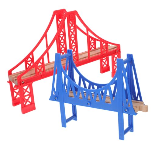 BESPORTBLE 2Stücke Modelleisenbahnbrücke DIY Zuggleis Brückenmodell Kompatibel Mit Holzspielzeug Eisenbahnschienen Für Kreative Spielwelten BESPORTBLE 2Stücke Modelleisenbahnbrücke DIY Zuggleis Brückenmodell Kompatibel Mit Holzspielzeug Eisenbahnschienen Für Kreative Spielwelten von BESPORTBLE