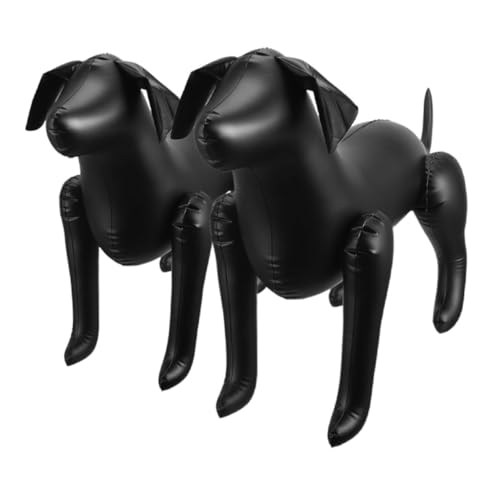 BESPORTBLE 2Stücke PVC Luftgefüllte Mannequins Realistische Deko Für Zuhause Fotorequisiten Und Lebensechte Hundemodelle Für Ausstellungen Und Anlässe von BESPORTBLE