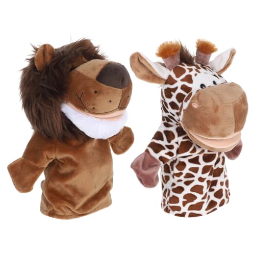 BESPORTBLE 2Stücke Plüsch Handpuppen und Hirsch Interaktives für Eltern Junge Mädchen Aktivitäten Fördert Kreativität und Kommunikation Lustige Cartoon Figuren BESPORTBLE 2Stücke Plüsch Handpuppen und Hirsch Interaktives für Eltern Junge Mädchen Aktivitäten Fördert Kreativität und Kommunikation Lustige Cartoon Figuren von BESPORTBLE