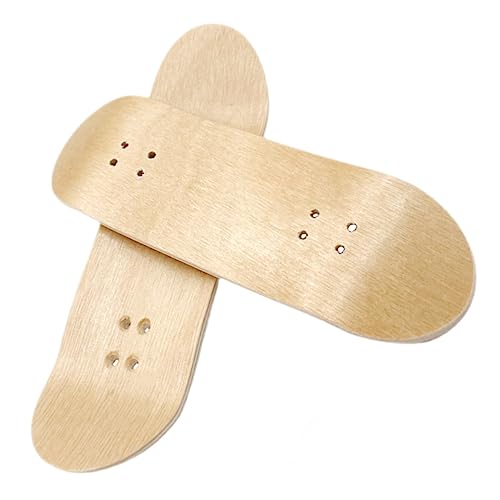 BESPORTBLE 2Stücke Professionelle Holz Fingerbrettdecks Für Finger Skateboard Mini Skateboard Zubehör Aus Ahornholz Für Skate Tricks Und Spaß Für Erwachsene von BESPORTBLE