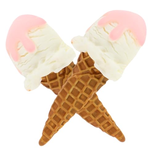 BESPORTBLE 2Stücke Realistische Eiscreme Modelle Künstliches Fake Essen Für Party Deko Schaufenster Ausstellung Und Fotografie Lebensnahe Eistüten Für Veranstaltungen BESPORTBLE 2Stücke Realistische Eiscreme Modelle Künstliches Fake Essen Für Party Deko Schaufenster Ausstellung Und Fotografie Lebensnahe Eistüten Für Veranstaltungen von BESPORTBLE