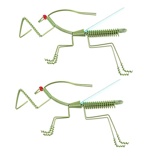 BESPORTBLE 2stücke Realistische Mantis-figurenmodell Simulationsmodell-Ornament Handgefertigte Modell-kinderspielzeug Grün BESPORTBLE 2stücke Realistische Mantis-figurenmodell Simulationsmodell-Ornament Handgefertigte Modell-kinderspielzeug Grün von BESPORTBLE