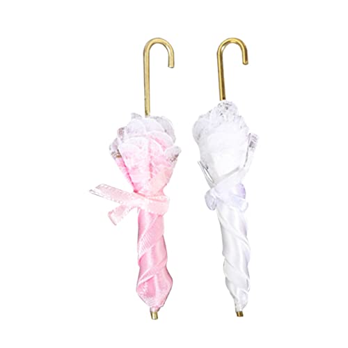 BESPORTBLE 2Stücke Regenschirm Dekorative Puppenschirme Für Mini Häuser Simulierte Mini Regenschirm Modelle Handwerkskunst Langlebig BESPORTBLE 2Stücke Regenschirm Dekorative Puppenschirme Für Mini Häuser Simulierte Mini Regenschirm Modelle Handwerkskunst Langlebig von BESPORTBLE