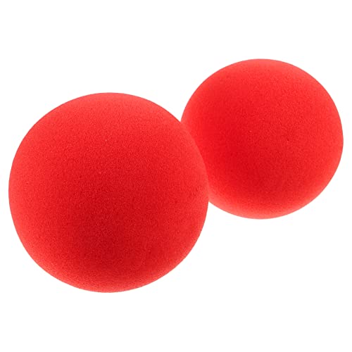 BESPORTBLE 2Stücke Rote Bälle Zauberzubehör Für Klassische Zaubertricks Requisiten Für Interaktive Vorführungen Und Gimmick Tricks Rep von BESPORTBLE