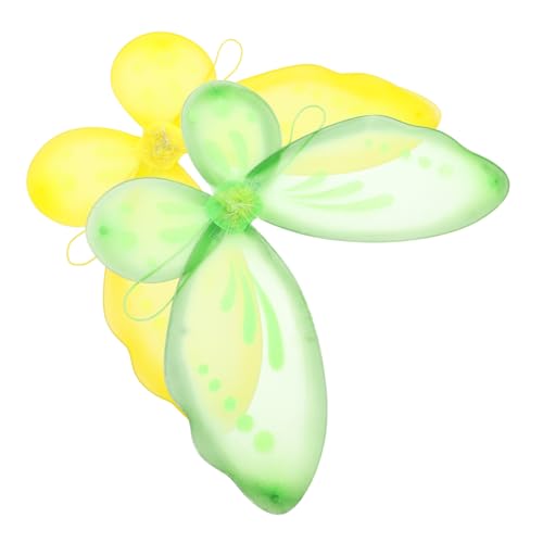 BESPORTBLE 2Stücke Schmetterlingsflügel Für Cosplay Flügel Für Fasching Partys Und Bühnenaufführungen von BESPORTBLE
