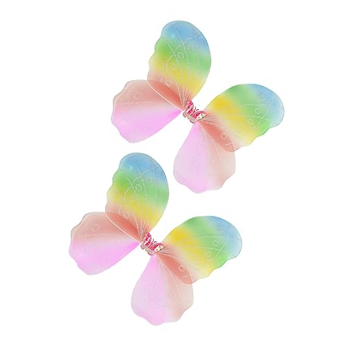 BESPORTBLE 2Stücke Schmetterlingsflügel Kostüm Zubehör Für Fee Flügel Für Bühnenaufführungen Halloween Und Fasching Für Jungen BESPORTBLE 2Stücke Schmetterlingsflügel Kostüm Zubehör Für Fee Flügel Für Bühnenaufführungen Halloween Und Fasching Für Jungen von BESPORTBLE