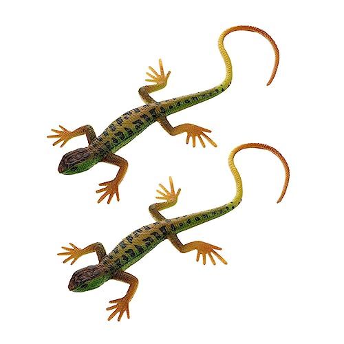 BESPORTBLE 2Stücke Simulations Modell Kinderspielzeug Für Frühe Bildung Realistisches Kunststoff Dekorationsspielzeug Grüne Eidechsenfiguren Für Kreative Spiele BESPORTBLE 2Stücke Simulations Modell Kinderspielzeug Für Frühe Bildung Realistisches Kunststoff Dekorationsspielzeug Grüne Eidechsenfiguren Für Kreative Spiele von BESPORTBLE