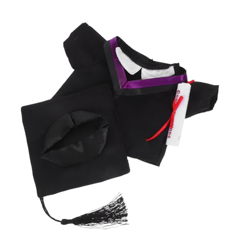 BESPORTBLE 2Stücke Teiliges Puppen Abschlusskleid Set mit Doktorkappe für Puppen Schöne Puppenkleidung Puppenzubehör BESPORTBLE 2Stücke Teiliges Puppen Abschlusskleid Set mit Doktorkappe für Puppen Schöne Puppenkleidung Puppenzubehör von BESPORTBLE
