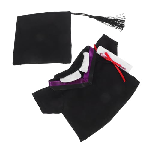 BESPORTBLE 2Stücke Teiliges Puppen Outfit Set mit Abschlussrobe und Doktorhut für Puppen Puppenkleidung für für Geburtstage und Feste BESPORTBLE 2Stücke Teiliges Puppen Outfit Set mit Abschlussrobe und Doktorhut für Puppen Puppenkleidung für für Geburtstage und Feste von BESPORTBLE
