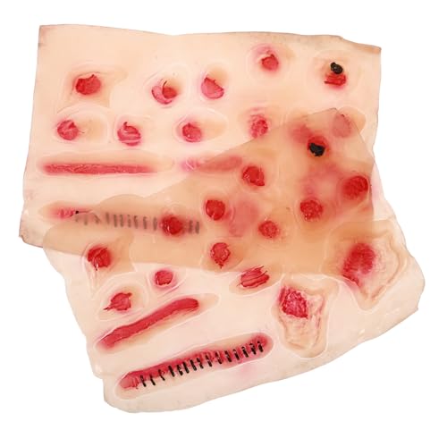 BESPORTBLE 2Stücke Temporäre Narbenaufkleber für Halloween Realistische Fake Wunden Tattoo Aufkleber Einfach Anzuwenden Perfektes Cosplay Zubehör für Authentische BESPORTBLE 2Stücke Temporäre Narbenaufkleber für Halloween Realistische Fake Wunden Tattoo Aufkleber Einfach Anzuwenden Perfektes Cosplay Zubehör für Authentische von BESPORTBLE