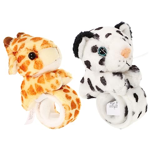 BESPORTBLE 2Stücke Tierform Slap Armbänder Für Handpuppe Armband Giraffe Schneeleopard Spaßiges Party Für Kindergeburtstage Und Themenfeiern BESPORTBLE 2Stücke Tierform Slap Armbänder Für Handpuppe Armband Giraffe Schneeleopard Spaßiges Party Für Kindergeburtstage Und Themenfeiern von BESPORTBLE