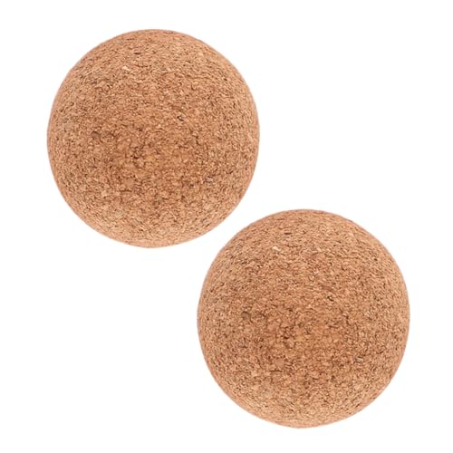 BESPORTBLE 2Stücke Tischfußball Bälle aus Robustem Mini für Tischfußballspiele Langlebige und Präzise Holzkugeln für Indoor Fußballtische für Zuhause und Büro von BESPORTBLE