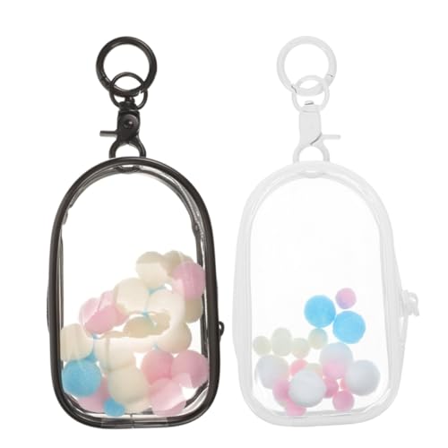 BESPORTBLE 2Stücke Transparente Figuren Taschen aus Mini Figuren Display Taschen wasserdichte Aufbewahrungstaschen für Schlüsselanhänger Figuren für Zuhause und Ausstellungen BESPORTBLE 2Stücke Transparente Figuren Taschen aus Mini Figuren Display Taschen wasserdichte Aufbewahrungstaschen für Schlüsselanhänger Figuren für Zuhause und Ausstellungen von BESPORTBLE