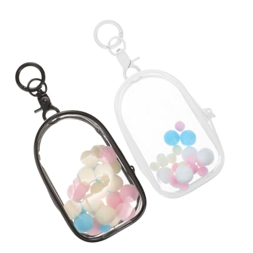 BESPORTBLE 2Stücke Transparente Mini Beutel für Figuren Schlüsselanhänger Aufbewahrungstasche Klarsichtbeutel für Figuren Multifunktionale Präsentationstasche für Sammlerstücke BESPORTBLE 2Stücke Transparente Mini Beutel für Figuren Schlüsselanhänger Aufbewahrungstasche Klarsichtbeutel für Figuren Multifunktionale Präsentationstasche für Sammlerstücke von BESPORTBLE