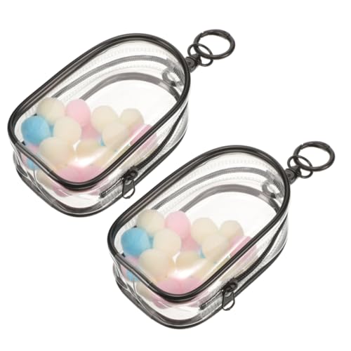 BESPORTBLE 2Stücke Transparente Puppentasche Klarsichtvitrine Für Minifiguren Schlüsselanhänger Für Puppen Praktische Aufbewahrungstasche Für Puppenzubehör Deko Für Puppenkoffer BESPORTBLE 2Stücke Transparente Puppentasche Klarsichtvitrine Für Minifiguren Schlüsselanhänger Für Puppen Praktische Aufbewahrungstasche Für Puppenzubehör Deko Für Puppenkoffer von BESPORTBLE